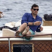 Iker Casillas disfruta de sus vacaciones de verano en Ibiza