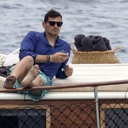 Iker Casillas disfruta de sus vacaciones de verano en Ibiza