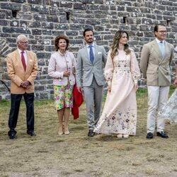 La Familia Real Sueca en el 45 cumpleaños de Victoria de Suecia