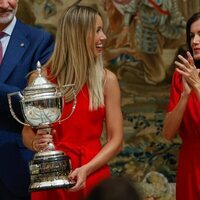 Maribel Nadal y la Reina Letizia en la entrega de los Premios Nacionales del Deporte 2019