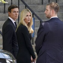 Ivanka Trump en el funeral de su madre Ivana Trump