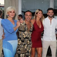 Ana María Aldón, Luis Rollán, Raúl Prieto, Suso, Makoke y Marisa Martín Blázquez tras el final de 'Viva la vida'