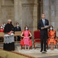 El Rey Felipe da su discurso en la Catedral de Santiago por el Día del Apóstol