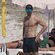 Miguel Ángel Muñoz con el torso desnudo durante sus vacaciones en Formentera