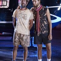 Nacho Palau e Ignacio de Borbón en la final de 'Supervivientes 2022'