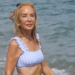 Carmen Lomana disfruta de sus vacaciones Marbella
