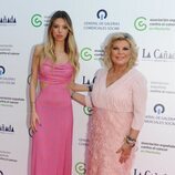 Terelu Campos y su hija Alejandra Rubio en la gala de la Asociación Española Contra el Cáncer de Marbella