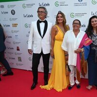 Poty Castillo, Eva Ruiz, María del Monte e Inmaculada Casal en la gala de la Asociación Española Contra el Cáncer de Marbella