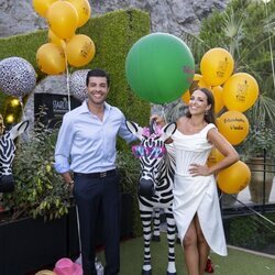 Paula Echevarría con Miguel Torres en Marbella en su fiesta de cumpleaños