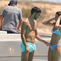 Ferrán Torres y Sira Martínez disfrutando de sus vacaciones en Ibiza