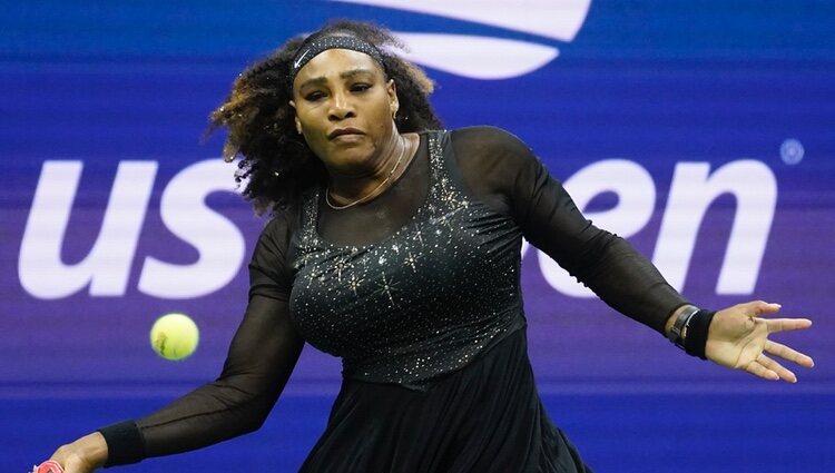 Serena Williams durante la tercera ronda del Open de Estados Unidos