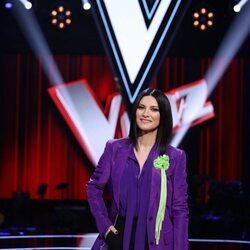 Laura Pausini en la presentación de 'La Voz 2022'