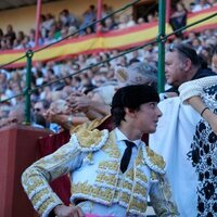 Victoria Federica y el torero Andrés Roca Rey en Valladolid
