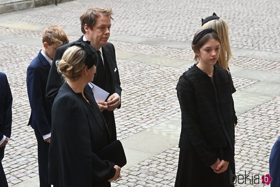 Tom Parker Bowles en el funeral de estado de la Reina Isabel II