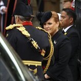 Sarah Ferguson en el funeral de estado de la Reina Isabel II