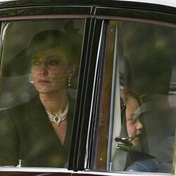 Kate Middleton en el funeral de estado de la Reina Isabel II