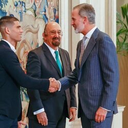 El Rey Felipe felicita a Carlos Alcaraz tras su victoria en el US Open 2022