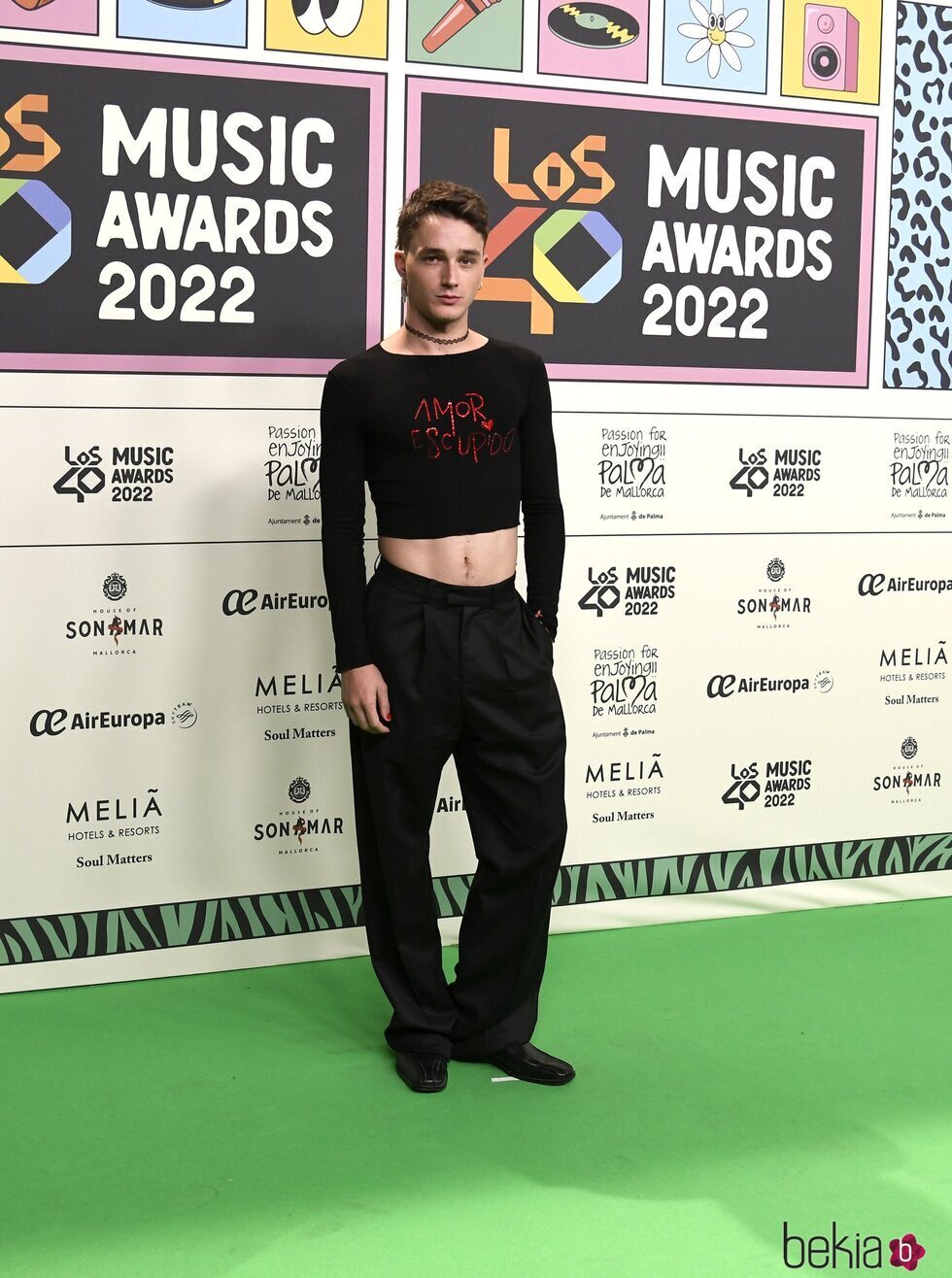 Pol Granch en la cena de nominados de Los 40 Music Awards 2022