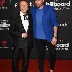 Raphael y Pablo López en los Billboard Latinos 2022
