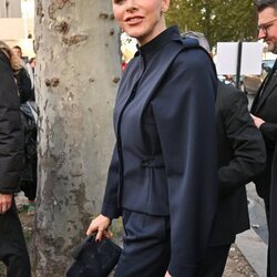 Charlene de Mónaco en su llegada a la Paris Fashion Week 2022