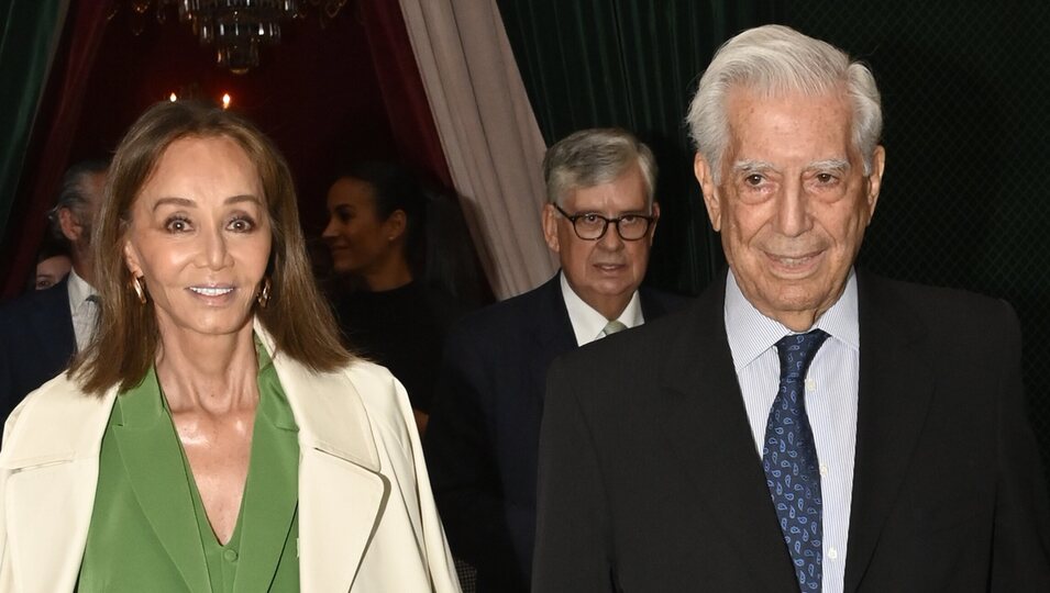 Isabel Preysler y Mario Vargas Llosa en los Premios Madrileño del Año