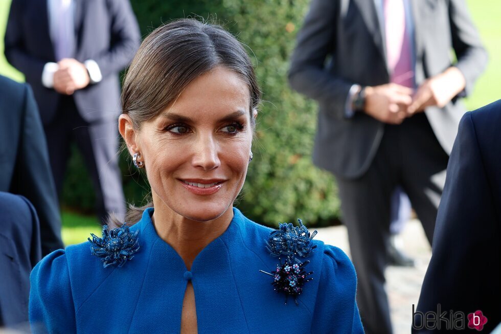 La Reina Letizia en la ceremonia de bienvenida en su visita de Estado a Alemania