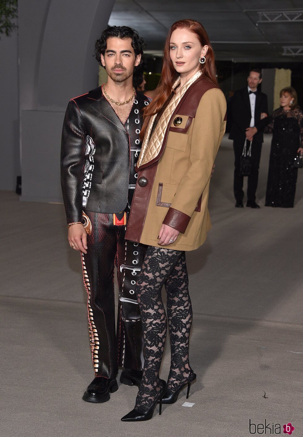 Joe Jonas y Sophie Turner en la gala del Museo de la Academia de Cine