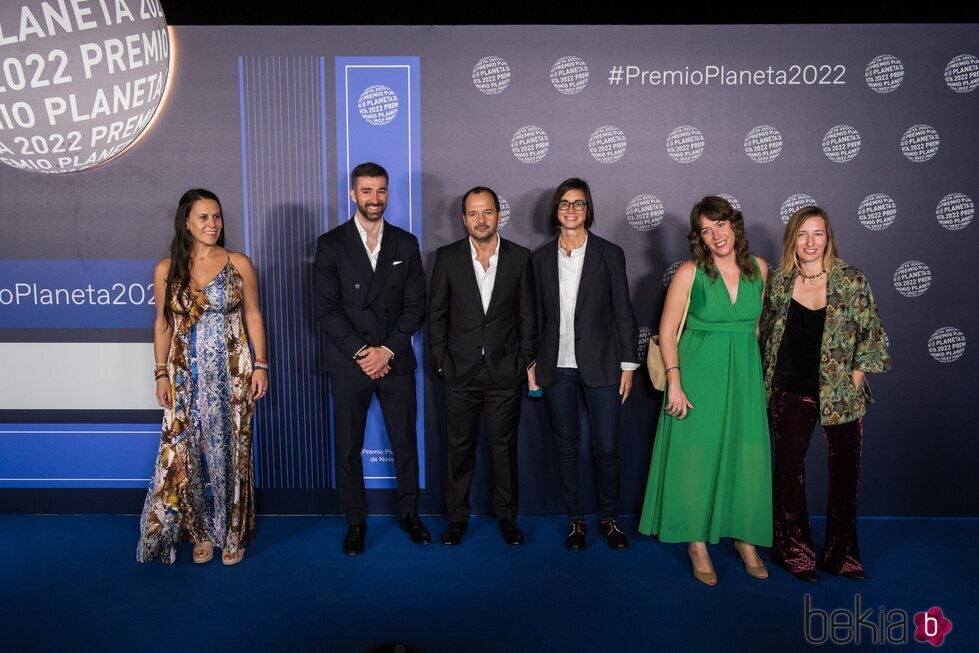 Rut Nieves, Ángel Martín e Inés Martín Rodrigo en el Premio Planeta 2022