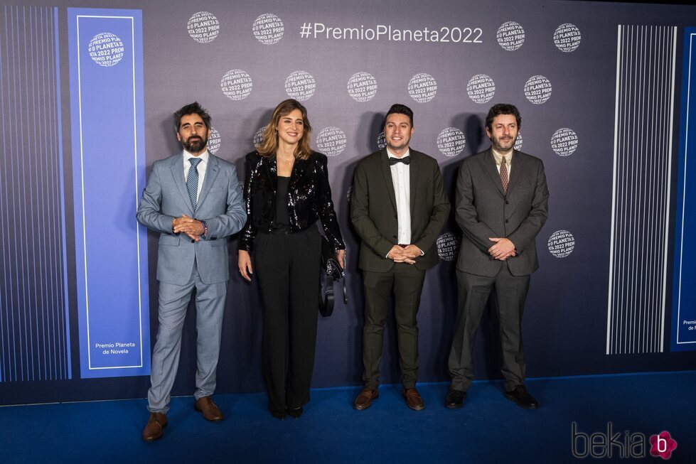 Sandra Barneda y Manuel Ríos San Martín en el Premio Planeta 2022