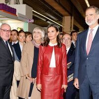 Los Reyes Felipe y Letizia en la Feria del Libro de Frankfurt 2022 durante su Visita de Estado a Alemania