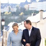 Guillermo y Stéphanie de Luxemburgo, muy románticos en su décimo aniversario de boda