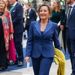 Paloma Rocasolano a su llegada a la entrega de los Premios Princesa de Asturias 2022