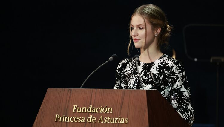 La Princesa Leonor ofrece su tradicional discurso en los Premios Princesa de Asturias 2022