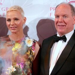 Charlene y Alberto de Mónaco en los Premios Princesa Grace 2022 en Nueva York