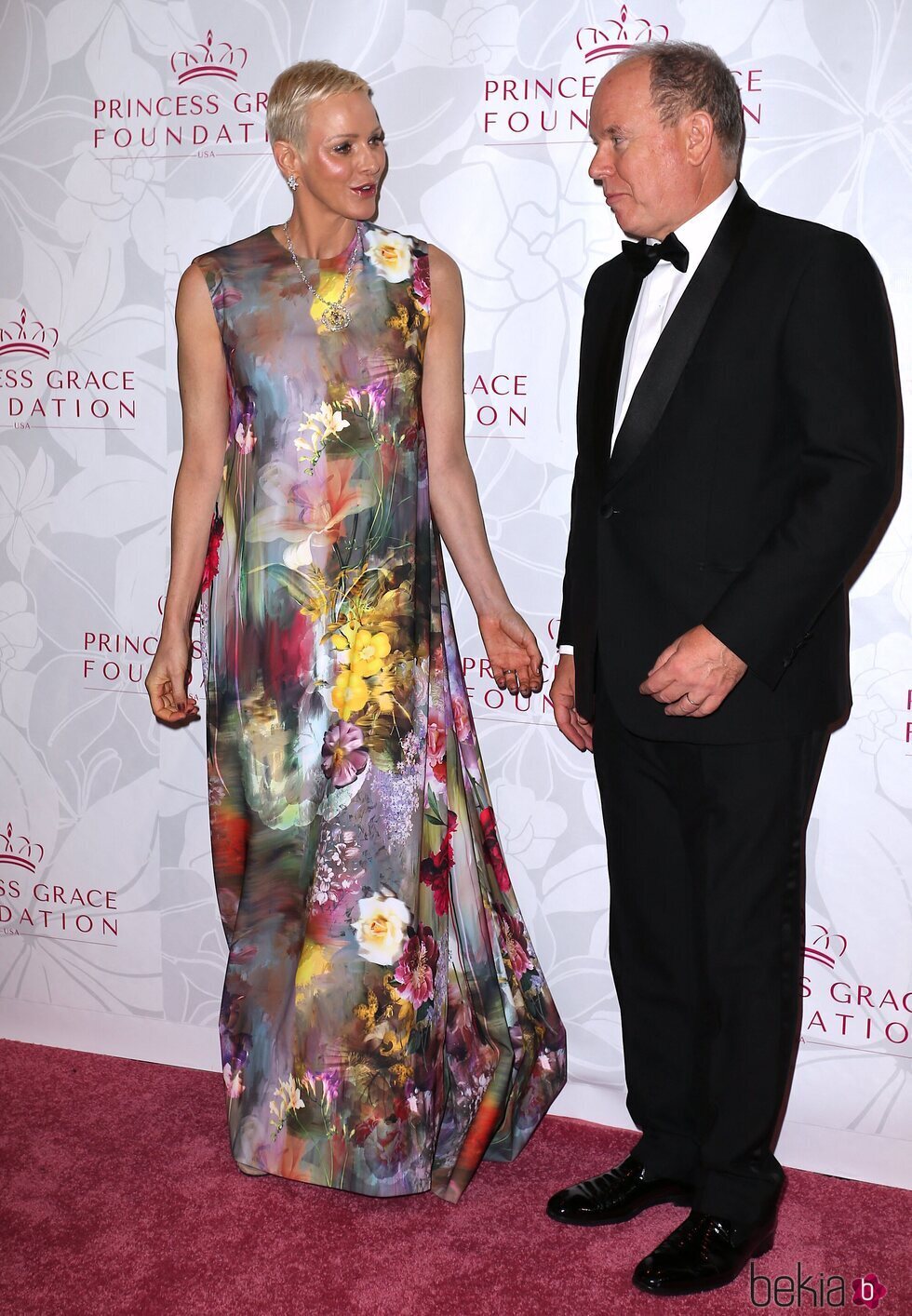 Charlene y Alberto de Mónaco, cómplices en los Premios Princesa Grace 2022 en Nueva York