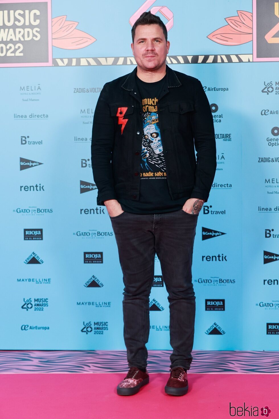 Dani Martín en Los 40 Music Awards 2022