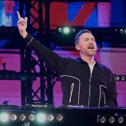 David Guetta en la gala de Los 40 Music Awards 2022