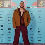 Manuel Turizo en la alfombra roja de Los 40 Music Awards 2022
