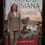 Luz Gabás en la presentación de su novela 'Lejos de Luisiana'
