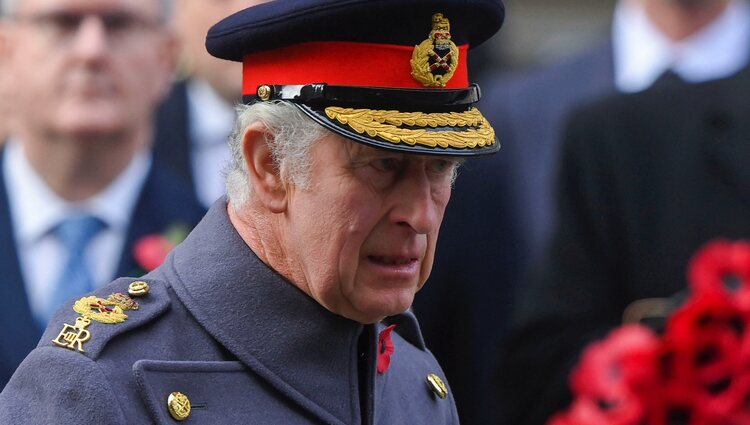 El Rey Carlos III en la celebración del Día del Recuerdo en 2023