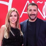 Juanma Castaño y Helena Condis en la alfombra roja de los VI Premios Woman