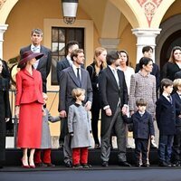 Los hijos y nietos de Carolina de Mónaco en el Día Nacional de Mónaco 2022