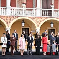 Los hijos y nietos de Carolina de Mónaco y los hijos de Estefanía de Mónaco en el Día Nacional de Mónaco 2021