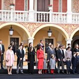 Los hijos y nietos de Carolina de Mónaco y los hijos de Estefanía de Mónaco en el Día Nacional de Mónaco 2021