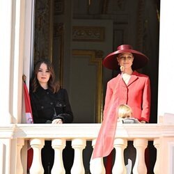 Alexandra de Hannover y Beatrice Borromeo en el Día Nacional de Mónaco 2022