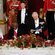 El Rey Carlos III ofrece un discurso en presencia de la Reina Camilla, la Princesa Kate y Cyril Ramaphosa en la cena de Estado al Presidente de Sudáfrica