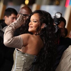 Rihanna en la presentación de 'Black Panther: Wakanda Forever'