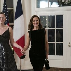 Jennifer Garner y su hija Violet en la cena de gala ofrecida en La Casa Blanca