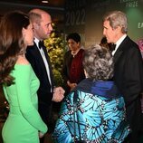 El Príncipe Guillermo y Kate Middleton y John Kerry en los Earthshot Prize 2022