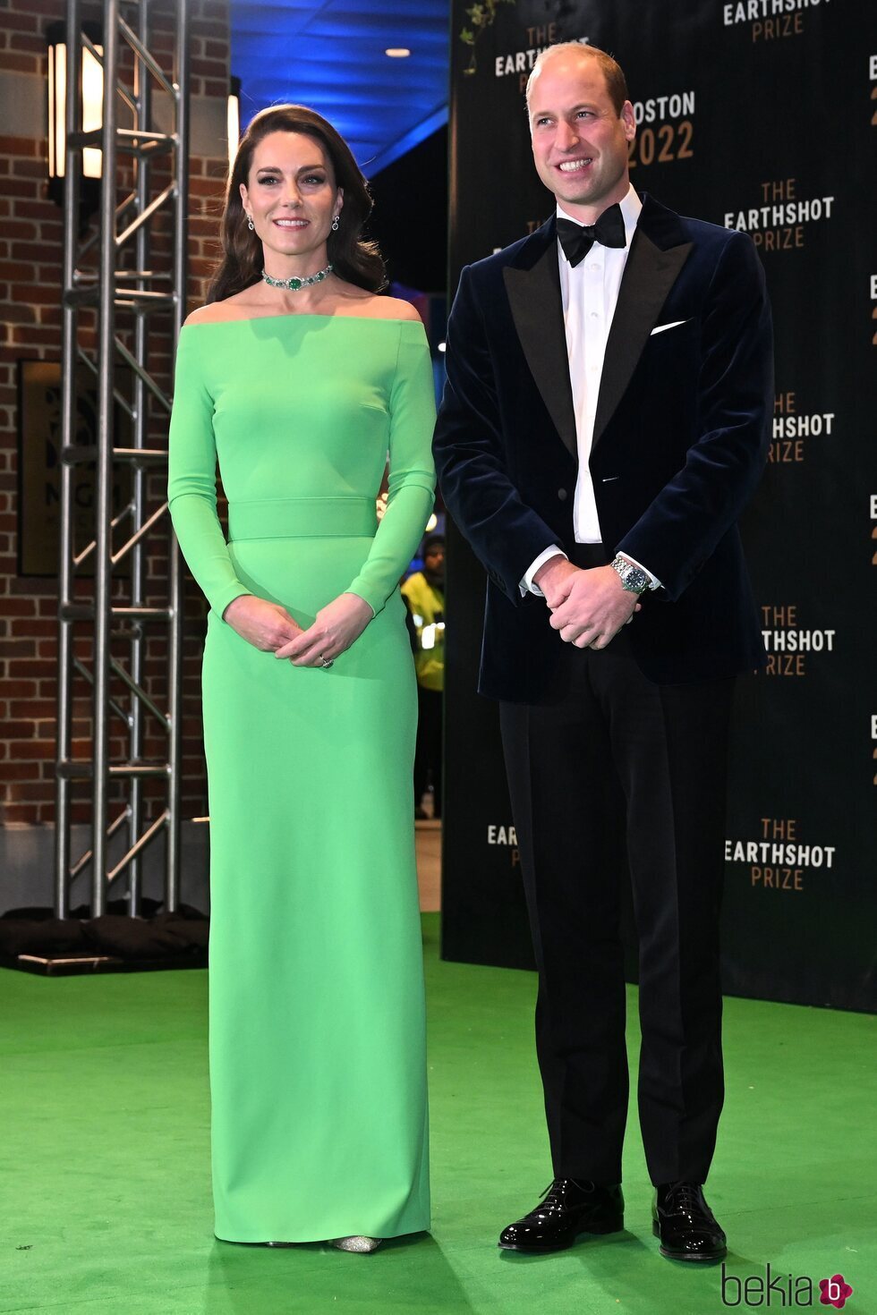 El Príncipe Guillermo y Kate Middleton en los Earthshot Prize 2022
